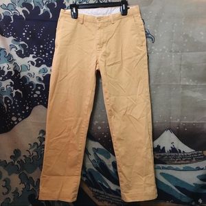 Ralph lauren pale yellow pants